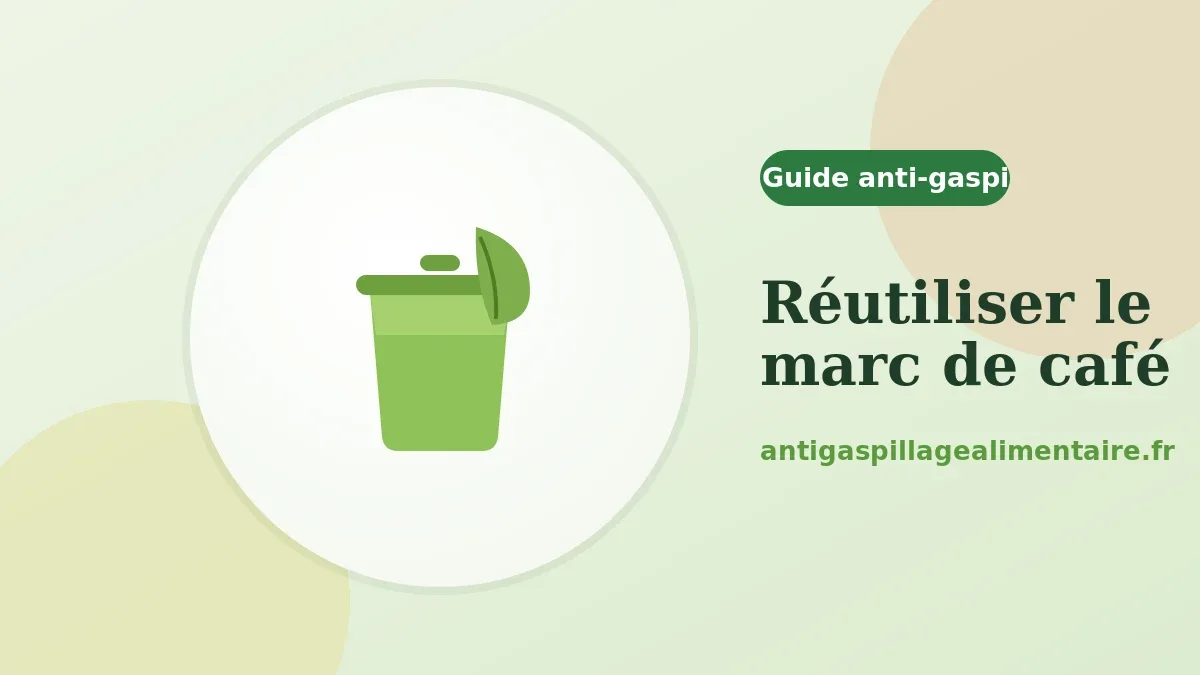 Comment réutiliser le marc de café et les coquilles d'œuf