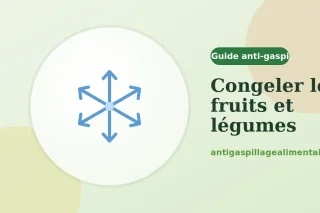 Comment congeler les fruits et légumes