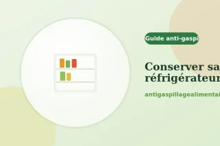 Comment conserver les aliments sans réfrigérateur