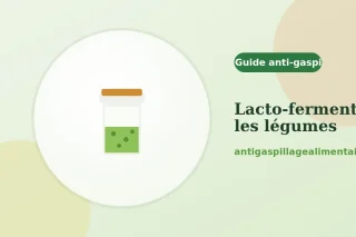 Comment lacto-fermenter les légumes pour les conserver